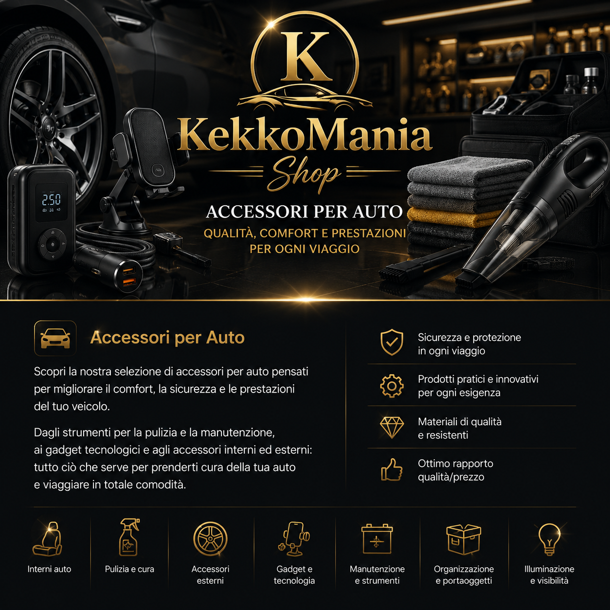 Accessori per Auto