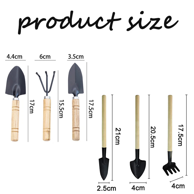 KekkoMania SHOP – Set 3 Mini Attrezzi da Giardinaggio