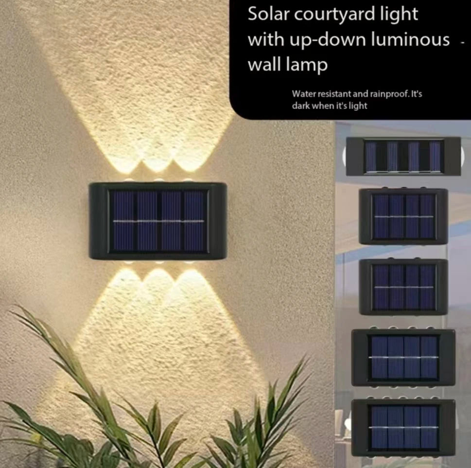 Lampada Solare LED da Esterno con Sensore Crepuscolare – Illuminazione da Parete | Kekkomania Shop
