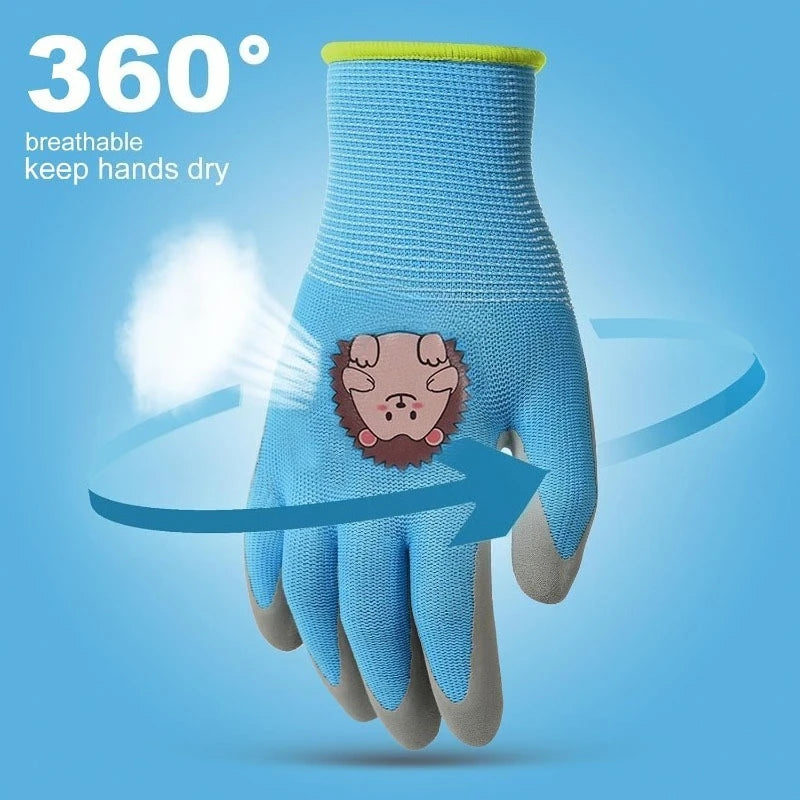 Children's Gardening Gloves – Non-Slip and Waterproof Protection | KekkoMania SHOP