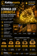 Outdoor LED String Lights – Waterproof Decorative Lights | Kekkomania Shop