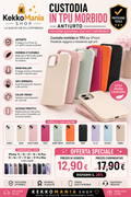 KekkoMania Shop – Custodia iPhone in TPU Morbido Antiurto | Protezione Slim e Colorata