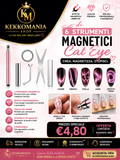 KekkoMania Shop – Set 6 Strumenti Magnetici Cat Eye per Nail Art