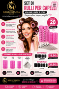 KekkoMania Shop – Hair Rollers Set Auto-Grip 19/28 Pieces