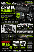 KekkoMania Shop – Borsa da Manubrio per Bici 2,5L Impermeabile