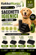 Sacchetti Igenici per Cani - 150/300/600/1500 Sacchetti | KekkoMania Shop