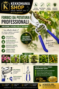 Professional Pruning Shears KEKKOMANIA SHOP – Ergonomic Garden Shears