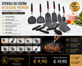 Premium Silicone Kitchen Utensils – Heat-Resistant Non-Stick Spatulas and Turners