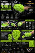 Premium Microfiber Car Wash Mitt – Ultra Soft and Scratch-Free