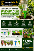 KekkoMania Shop – prenditi cura delle tue piante con un'irrigazione semplice e costante. 🌱💧