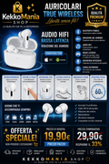 HiFi True Wireless Bluetooth Earbuds with Noise Reduction – Low Latency