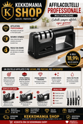 Affilacoltelli Professionale Multifunzione – Affilatore da Cucina | Kekkomania Shop