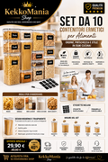 10-Piece Airtight Food Storage Container Set - BPA-Free Kitchen Organizer with Labels