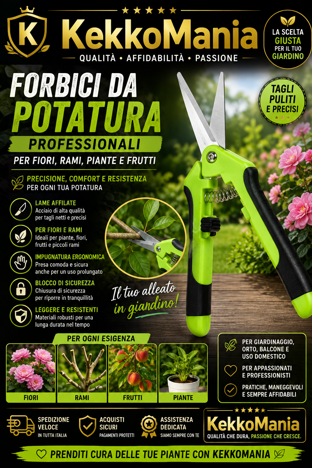 Forbici da potatura