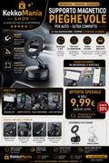 Magnetic Car Phone Mount with Vacuum Suction Cup
