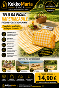 KekkoMania Shop – Telo da Picnic Impermeabile Pieghevole e Isolante
