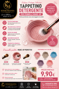KEKKOMANIA SHOP – Tappetino Detergente in Silicone per Pennelli Make-Up