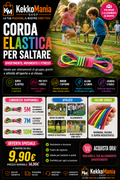 KekkoMania Shop – Corda Elastica per Saltare 5-10M Fitness