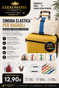 Luggage Elastic Strap – Reusable and Adjustable Strap | Kekkomania Shop