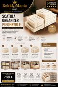 Stackable Freezer Container with Lid – Space-Saving Food Box, 1-4 Tiers