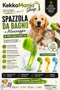 KekkoMania Shop – Bath and Massage Brush for Dogs and Cats