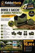 KekkoMania Shop – Sacchi di sabbia e borse portatili per outdoor e campeggio