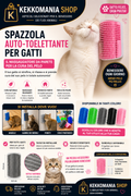 Self-Cleaning Cat Brush – Massage and Hair Removal