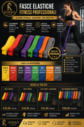 Professional Fitness Resistance Bands Set – Resistance Bands for Training, Yoga, Pilates, and Pull-ups